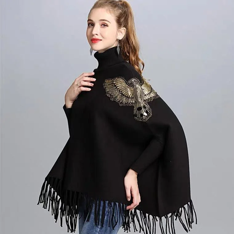 Moonlight Tassel Embellished Capes