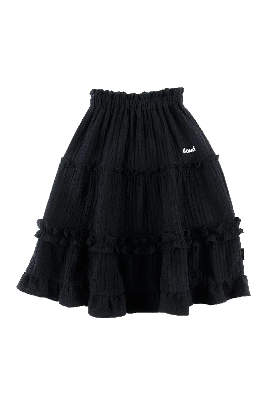 Loud Black Promise Midi Skirt